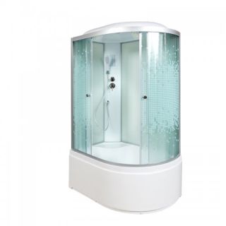 Душевая кабина Deto L 920 L с электрикой  120х80х215 см